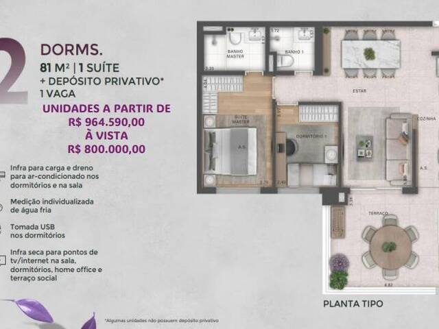 #242241 - Apartamento para Venda em São Paulo - SP - 1